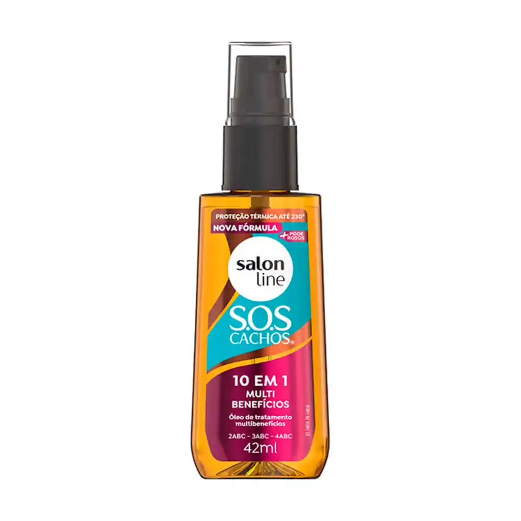 Salon Line Óleo De Tratamiento Sl+ Poderosos 10 En 1 – Reparación Sos, Control Del Frizz & Protege Tu Cabello 42ml