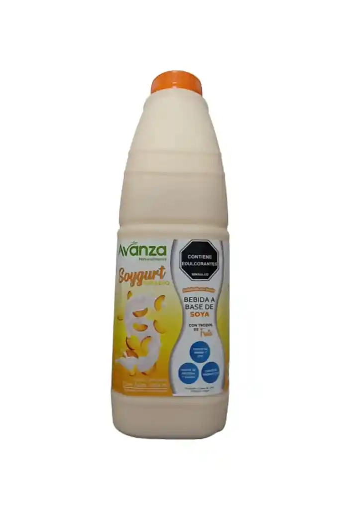 Yogurt Soya Durazno X1lt Avanza