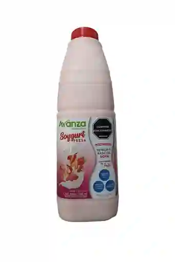 Yogurt Soya Fresa X1lt Avanza