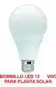 Bombillo Led 12 Voltios Para Panel Solar Bateria Seca 9 Watt