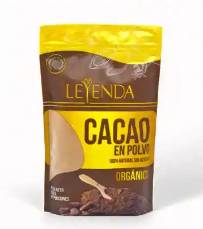Cacao En Polvo Organico X200g Leyenda