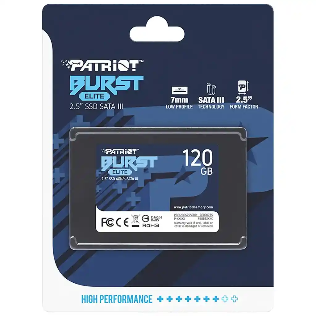 Disco Sólido Ssd Patriot 120gb P300