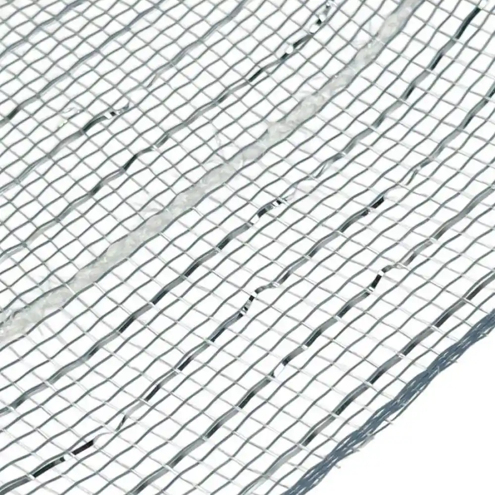 Malla Santini 823 Cm 25xcm Plateado Polipropileno