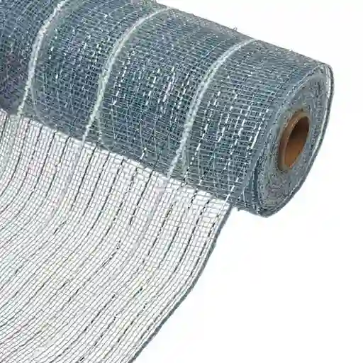 Malla Santini 823 Cm 25xcm Plateado Polipropileno