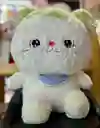 Peluche Gato Cute Verde Limón