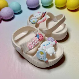 Sandalias Chanclas Para Niña Talla 21 Beige