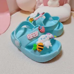 Sandalias Para Niña Talla 21 Verde