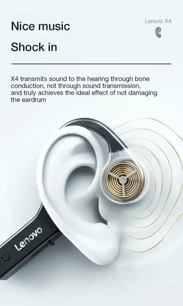 Lenovo X4 Conducción Ósea