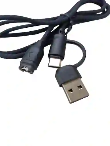 Cable Cargador Garmin 2 En 1 Usb Usb-c