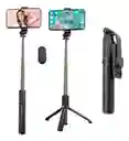 Selfie Stick Con Bluetooth Integrado Q07 Negro/ Color Negro