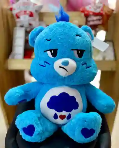 Peluche Osito Cariñosito Gruñoncito Azul