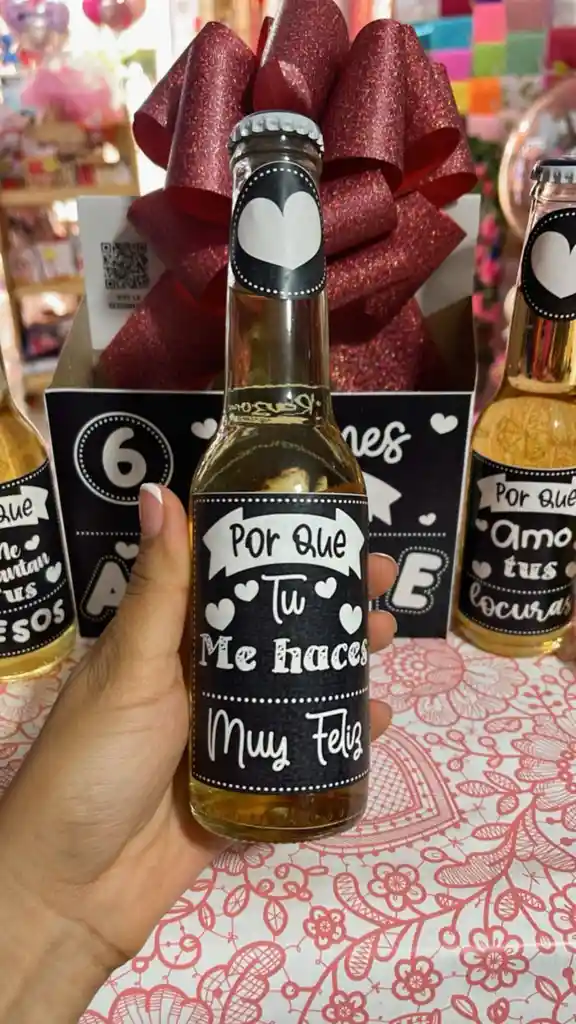 Sixpack Cerveza Coronita Con 6 Razones Para Amarte
