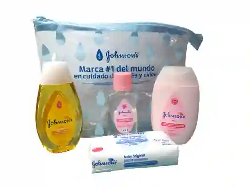 Kit De Aseo Para Bebe Por 4 Piezas Johnson