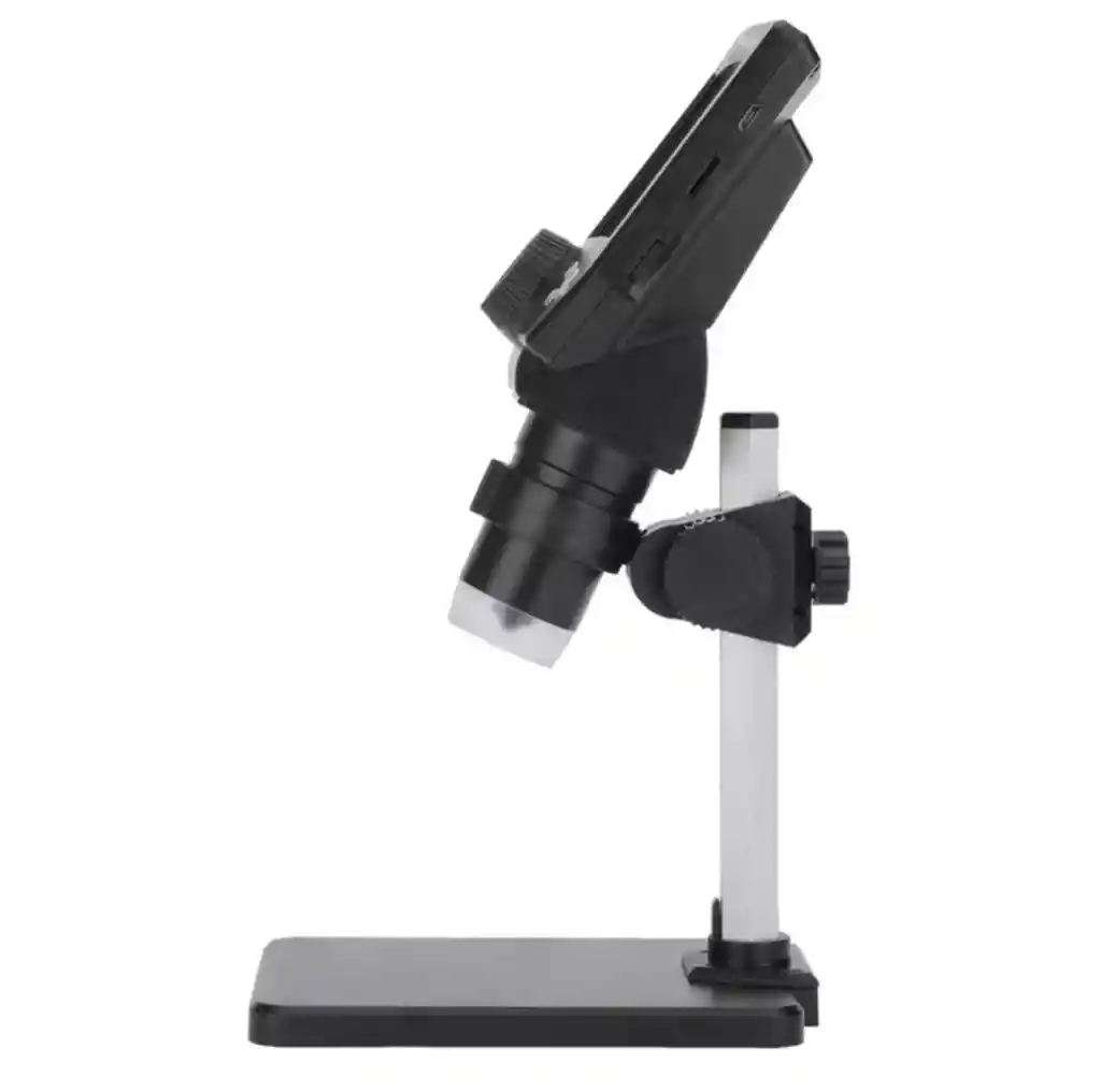 Microscopio Digital Electrónico Usb Con Base Pantalla Recargable