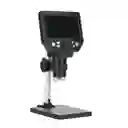 Microscopio Digital Electrónico Usb Con Base Pantalla Recargable
