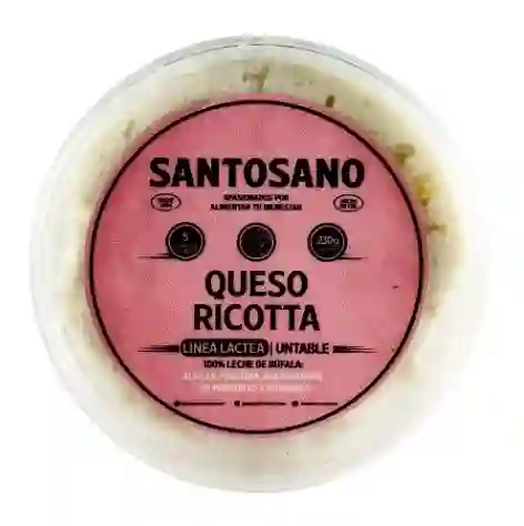 Ricotta 100% Bufala X230g Santosano