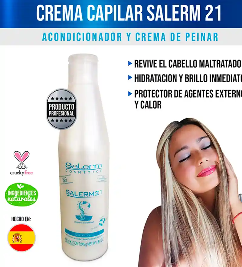 Tratamiento Y Acondicionador Salerm 21