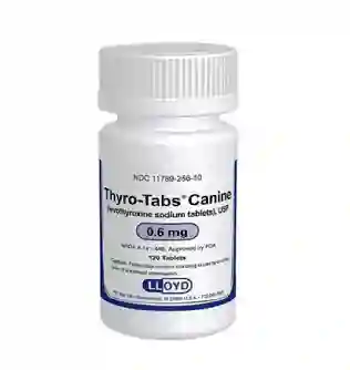Thyro Tabs 0.6 Mg X 120 Tabletas