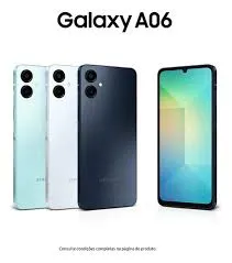 Samsung A06 2sim 128gb 4ram Verde Azul Y Negro