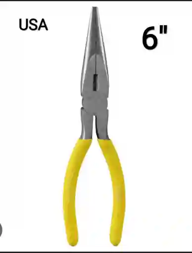 A Pinza De Electricista O Pinza De Punta De Aguja