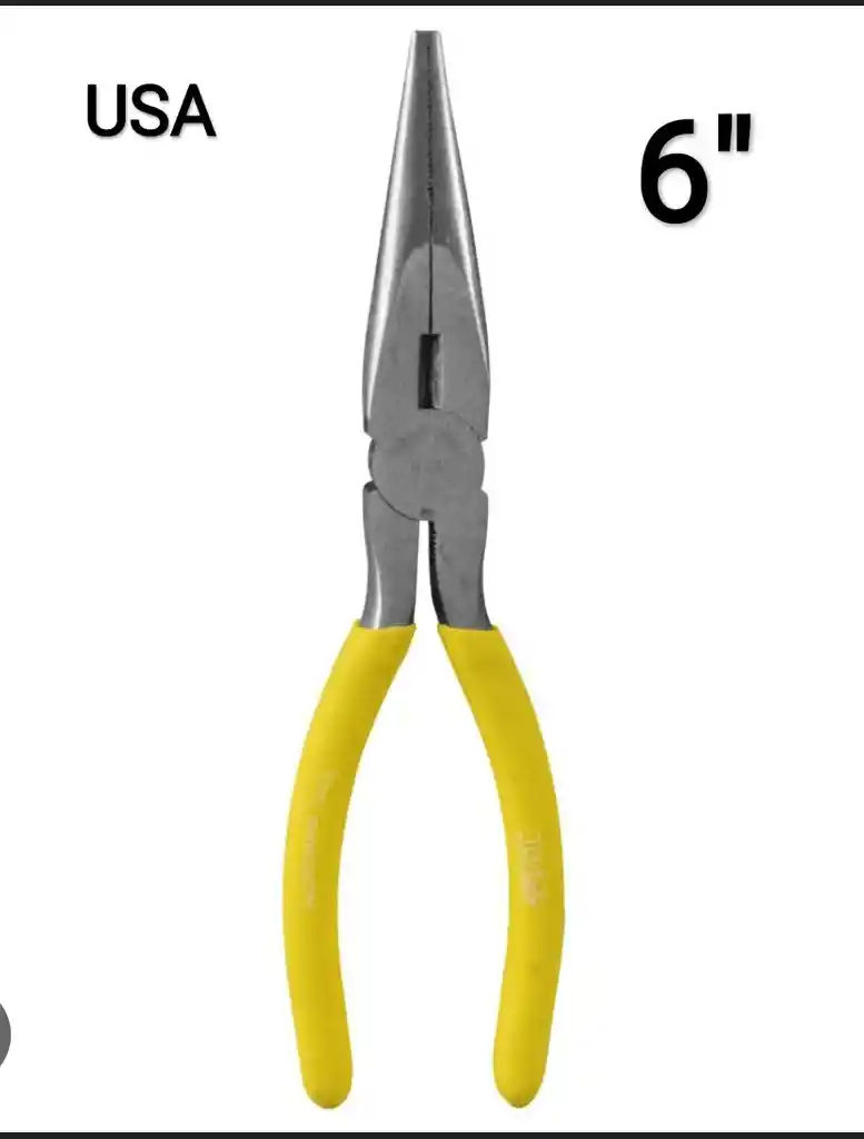 A Pinza De Electricista O Pinza De Punta De Aguja