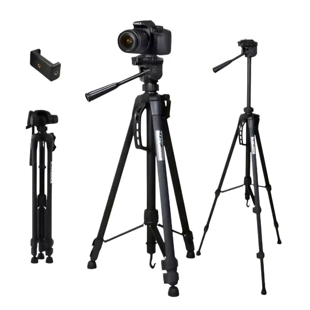 Tripode Profesional 130 Cm Para Celular Y Cámara