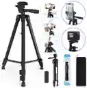 Tripode Profesional 130 Cm Para Celular Y Cámara