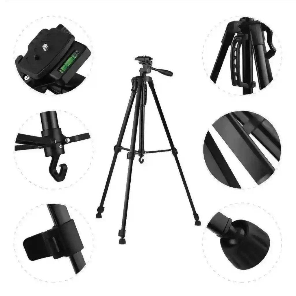 Tripode Profesional 130 Cm Para Celular Y Cámara