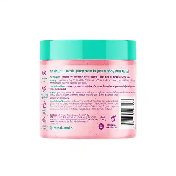 Exfoliante Corporal B.fresh When In Doubt Buff It Out 453gr