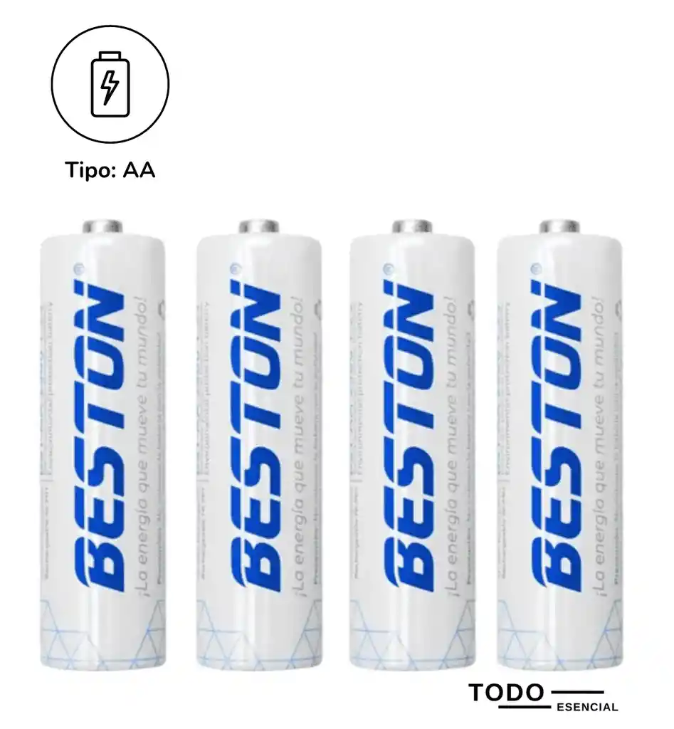 Pilas Aa High Energy X4