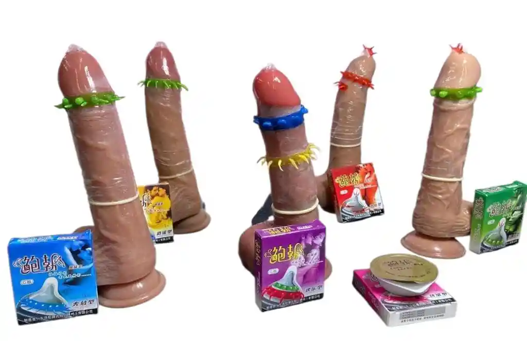 Condon Texturizado Con Formas Para Mas Sensacion Preservativos