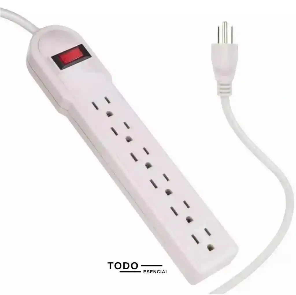 Regleta Electrica Multitoma 5 Metros