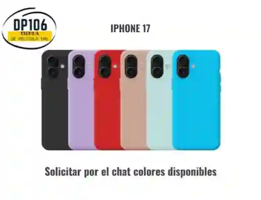 Iphone 17 Silicone Case / Funda Protectora 1und