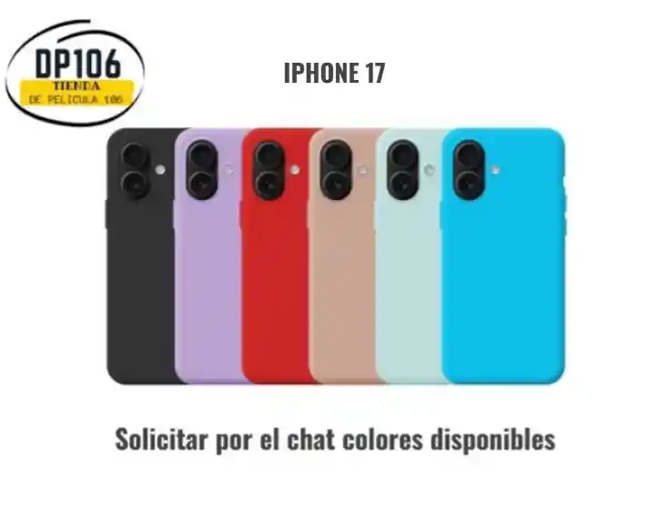 Iphone 17 Silicone Case / Funda Protectora 1und