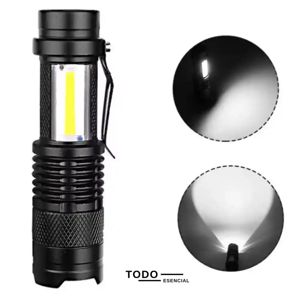 Linterna Led Táctica Recargable