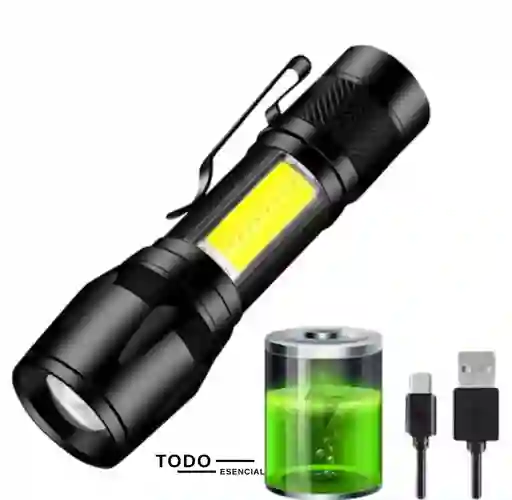 Linterna Led Táctica Recargable