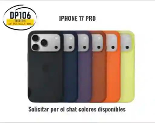 Iphone 17 Pro Silicone Case Funda Protectora
