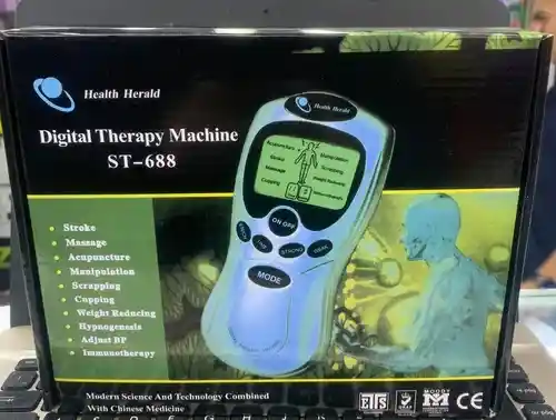 Gimnasia Pasiva 4 Electrodos Masajes Digital Machine Therapy