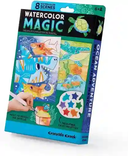 Juego Pintura Mágica De Acuarela Aventuras En Océano Niños