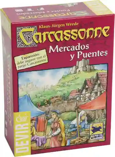 Juego De Mesa Carcassonne Mercados Y Puentes Expansión