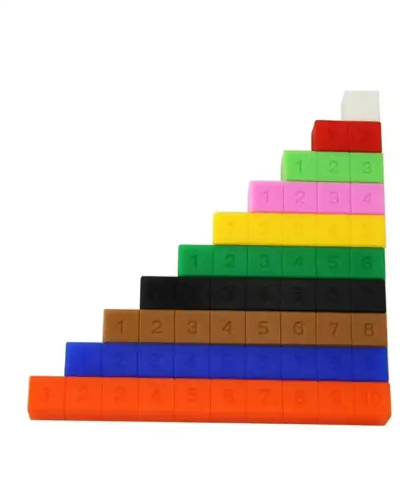 Set De Regletas Numéricas – 100 Piezas