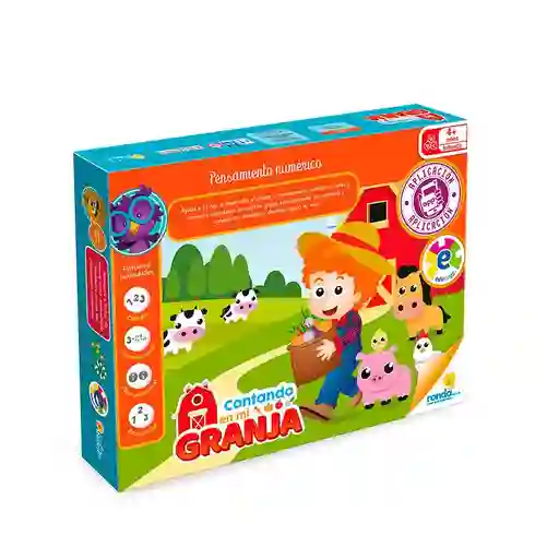 Juego De Mesa Educativo Contando En Mi Granja Para Niños