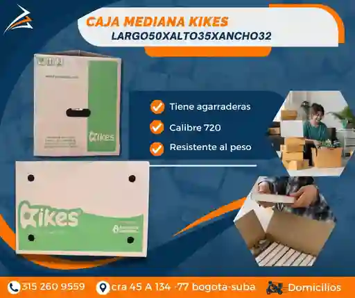 Cajas Para Mudanza Kikes 50 Largo X 32 Ancho X 36 Alto- Empaque Y Embalaje