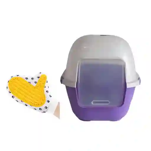 Baño Sin Filtro Grande Mas Guante Morado