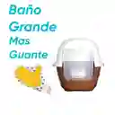 Baño Sin Filtro Grande Mas Guante Marron