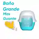 Baño Sin Filtro Grande Mas Guante Celeste