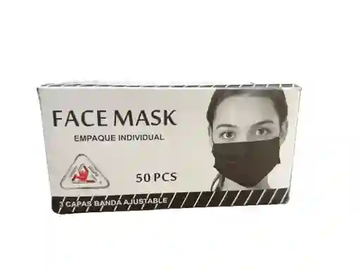 Tapabocas Body Safe Negro