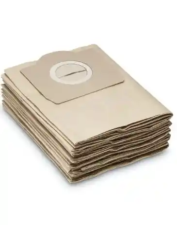 Set 5 Bolsas De Papel Aspiradora Karcher Wd3-se4001-nt 20