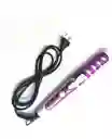Pinza Rizador Encrespador Ondulador Curl Perfect Voltaje 110v Color Morado