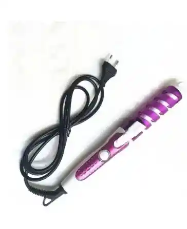 Pinza Rizador Encrespador Ondulador Curl Perfect Voltaje 110v Color Morado